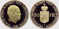 Liechtenstein 50 Franken Fürst Franz Josef II. (1939-1989) - 50. Regierungsjubiläum -