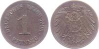 Kaiserreich 1 Pfennig 1906 F 1 Pfennig - großer Adler ss-vz 4,95 EUR  + 5,95 EUR frais d'envoi