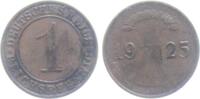 Kaiserreich 1 Pfennig 1925 A 1 Pfennig - großer Adler ss-vz 4,95 EUR  + 5,95 EUR frais d'envoi
