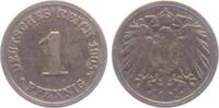 Kaiserreich 1 Pfennig 1905 D 1 Pfennig - großer Adler ss 3,95 EUR  + 5,95 EUR frais d'envoi