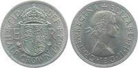 Großbritannien 1/2 Crown Elisabeth II. (1952-2022) - Wappen -