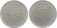 Norwegen 1 Krone Haakon VII. (1905-1957) -