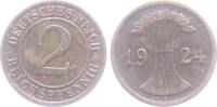 Weimarer Republik 2 Reichspfennig 1924 E 2 Reichspfennig - mit Ährenbünd... 3,95 EUR  + 5,95 EUR frais d'envoi