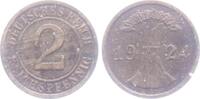 Weimarer Republik 2 Reichspfennig 1924 A 2 Reichspfennig - mit Ährenbünd... 14,95 EUR  + 9,95 EUR frais d'envoi