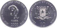 Somalia 10 Shillings Jahr des Tigers - Chinesische Tierkreiszeichen - Sternzeichen -