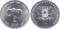 Somalia 10 Shillings Jahr des Ochse - Chinesische Tierkreiszeichen - Sternzeichen -