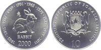 Somalia 10 Shillings Jahr des Hase - Chinesische Tierkreiszeichen - Sternzeichen -