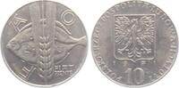 Polen 10 Zloty Flunder - Steinbutt - Fisch - Meerestiere -