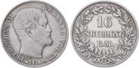 Dänemark 16 Skilling Rigsmont 1856 Frederik VII. 1848-1863. TTB