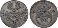 Mühlhausen, Stadt 6 Pfennig -