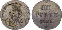 Braunschweig-Calenberg-Hannover 4 Pfennig Georg IV. 1820-1830. -