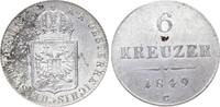Römisch Deutsches Reich 6 Kreuzer Franz Joseph I. 1848-1916. -
