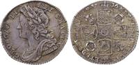 Großbritannien Sixpence 1736 George II. 1727-1760. Feine Tönung. Winzige Schrötlingsrisse, TTB-SUP