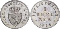 Hessen-Darmstadt Kreuzer 1834 Ludwig II. 1830-1848. Feine Tönung. FDC-