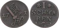 Bremen, Stadt Schwaren 1781 DB TTB-SUP