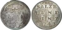 Geistlichkeit-Salzburg, Erzbistum 4 Kreuzer (Landbatzen) Andreas Jakob von Dietrichstein 1747-1753. -