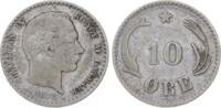 Dänemark 10 Öre 1 Christian IX. 1863-1906. -