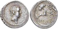 Republik Denar L. Livineius Regulus 42 v. Chr.. -