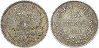 Finnland 25 Penniä 1 Alexander III. von Russland 1881-1894. -