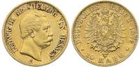 Hessen 10 Mark Ludwig III. 1848-1877. -