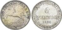 Braunschweig-Calenberg-Hannover 6 Pfennig Ernst August 1837-1851. -