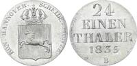 Braunschweig-Calenberg-Hannover 1/24 Taler Wilhelm IV. 1830-1837. -