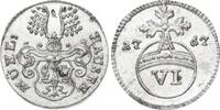 Mühlhausen, Stadt 6 Pfennig -