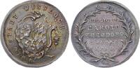 Pfalz-Sulzbach Silberabschlag von den Stempeln des Dukaten Karl Theodor 1742-1799. -