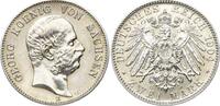 Sachsen 2 Mark Georg 1902-1904. -