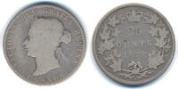 Kanada - Canada 25 Cents Victoria 1837-1901 -