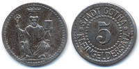 Sachsen/Coburg/Gotha 5 Pfennig Gotha, Stadt - Eisen ohne Jahr (Funck 166.3b) -