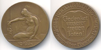 Bayern Bronzemedaille Reichstrauertag VBD Kriegsgräber-Fürsorge LV Bayern -