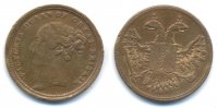 Großbritannien – Great Britain Jeton Bronze vergoldet Spielmarke – Victoria Queen of Great Britain -