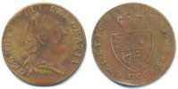 Großbritannien – Great Britain Messing Token Game Token in der Art des 1/2 Guinea Georgius III Dei Gratia -