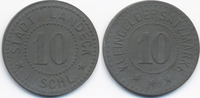 Schlesien 10 Pfennig Landeck - Zink ohne Jahr (Funck 267.2a) -