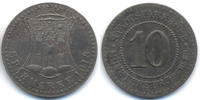 Schlesien 10 Pfennig Münsterberg - Eisen 1918 (Funck 351.2) Durchmesser 20,50 mm -