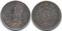 Kaiserreich 1 Mark kleiner Adler - Silber -