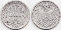 Kaiserreich 1 Mark großer Adler - Silber -