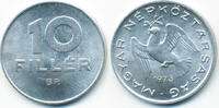 Ungarn - Hungary 10 Filler Volksrepublik 1949-1989 -