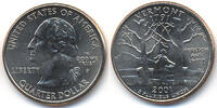 USA State Quarter Vermont -