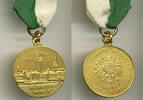 BRD - Frankfurt vergoldete Medaille 600 Jahre Frankfurter Schützenfeste 1367-1967 -