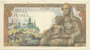 Frankreich - France 1000 Francs Pick Nr. 102 -