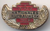 DDR Aufbaunadel Bezirk Leipzig in Silber -