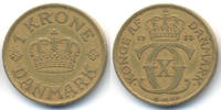 Dänemark - Denmark 1 Krone Christian X. 1912-1947 -