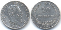 Italien - Italy 20 Centesimi Viktor Emanuel II. 1861-1878 -