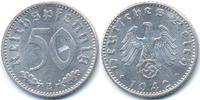 Drittes Reich 50 Reichspfennig Aluminium -