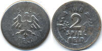 BRD Wert 2 Spielgeld 1968 – Revers Adler -