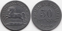Braunschweig 50 Pfennig Braunschweig Staatsbank - Eisen 1920 (Funck 56.7) -