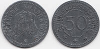 Bayern 50 Pfennig Nordhalben - Zink ohne Jahr (Funck 383.3a) Originalprägung -