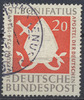 Bund 20 Pfennig 1200. Todestag des hl. Bonifatius – gestempelt -